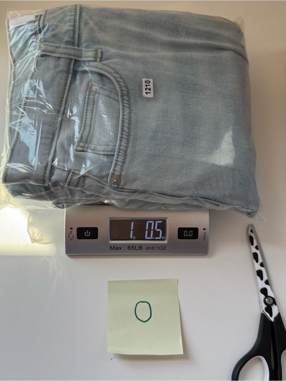 Current/Elliot Light Wash High Rise Jean - Picture 7 of 7